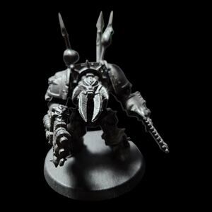 Games Workshop 1999 Warhammer 40K Chaos Space Marine Miniature Plastic Model